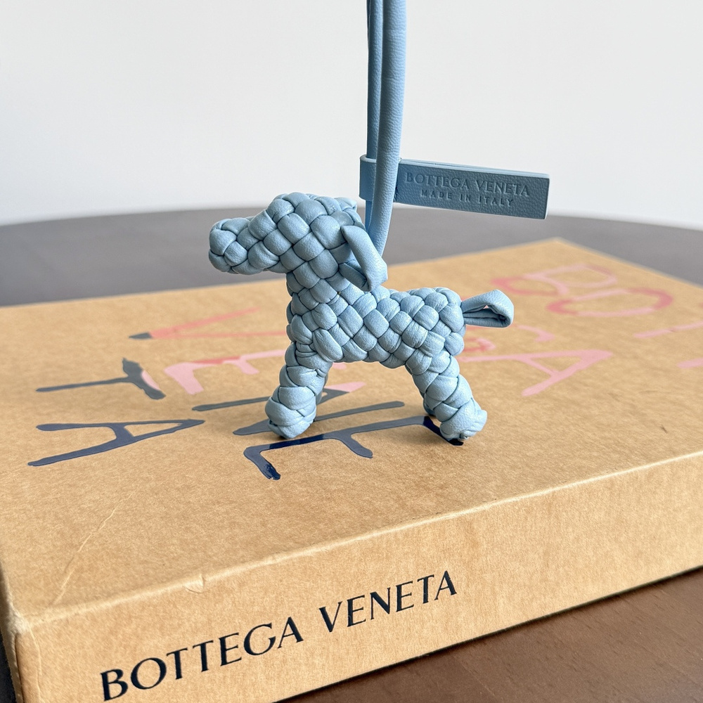 Bottega Veneta dog charm